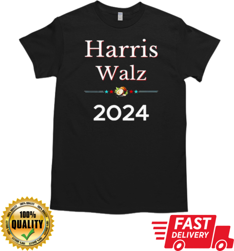 2024 Democratic Presidential Election Nominees Harris Walz T-Shirt Classic Men's T-shirt