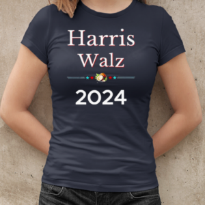 2024 Democratic Presidential Election Nominees Harris Walz T-Shirt Classic Women's T-shirt