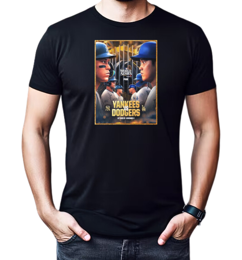 2024 MLB World Series Matchup Los Angeles Dodgers Vs New York Yankees On October 25 November 2 2024 T-Shirt Classic Men's T-shirt