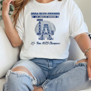 2024 Nlcs For Los Angeles Dodgers 25 Time Nlcs Champions T-Shirt Classic Women's T-shirt