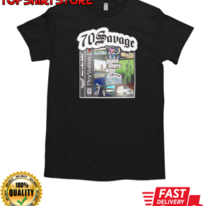 70 Savage grand theft auto T-Shirt Classic Men's T-shirt