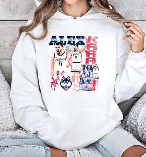 Alex Karaban UConn Huskies basketball 90s retro T-Shirt Unisex Hoodie