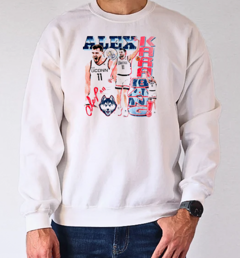 Alex Karaban UConn Huskies basketball 90s retro T-Shirt Unisex Sweatshirt