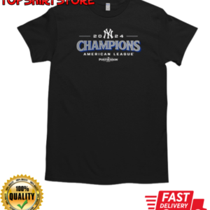 American League Champions MLB New York Yankees 2024 Bloop Single Roster T-Shirt Classic Men's T-shirt