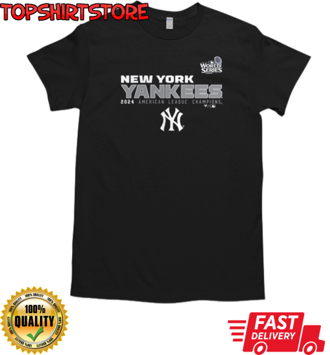 American League Champions MLB New York Yankees 2024 World Series 2024 MLB T-Shirt Classic Men's T-shirt