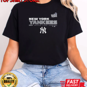 American League Champions MLB New York Yankees 2024 World Series 2024 MLB T-Shirt Classic Women's T-shirt