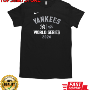 American League Champions MLB New York Yankees 2024 World Series Arched Lockup T-Shirt Classic Men's T-shirt