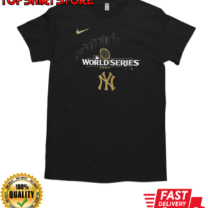 American League Champions MLB New York Yankees 2024 World Series Trophy T-Shirt Classic Men's T-shirt