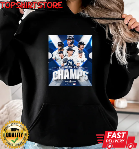 American League Champions MLB New York Yankees Postseason World Series 2024 Poster T-Shirt Unisex Hoodie