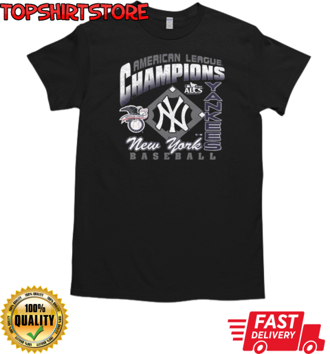 American League Champions New York Yankees ALCS 2024 Baseball T-Shirt Classic Men's T-shirt