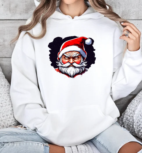 Angry Santa Claus T-Shirt Unisex Hoodie