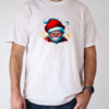 Angry Santa Claus with a Coffee Cup T-Shirt Classic Men's T-shirt