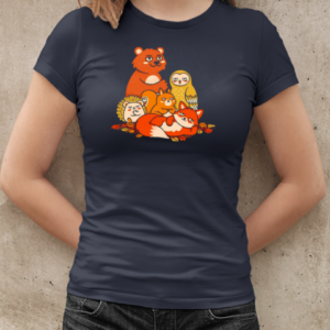 Animals X The Breakfast Club The Autumn Club T-Shirt Classic Women's T-shirt