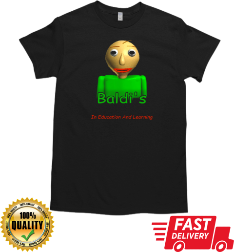 Baldi's Basics In Education And Learning T-Shirt Classic Men's T-shirt