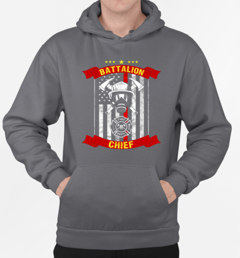 Battalion Chef Firefighter T-Shirt Unisex Hoodie