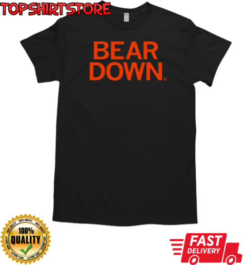 Bear Down T-Shirt Classic Men's T-shirt