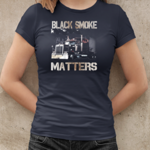 Black Smoke Matters Trucker T-Shirt Classic Women's T-shirt