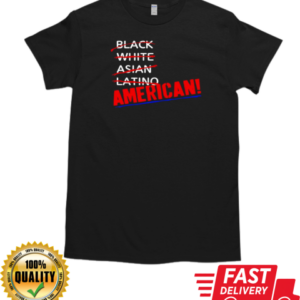 Black White Asian Latino American T-Shirt Classic Men's T-shirt