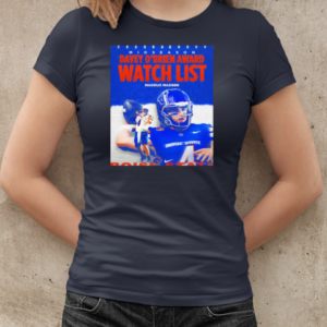 Boise State Broncos Davey O'Brien Award watch list Maddux Madsen T-Shirt Classic Women's T-shirt