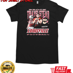 Brock Travelstead Louisville Cardinals Football 90s Graphic T-Shirt Classic Men's T-shirt