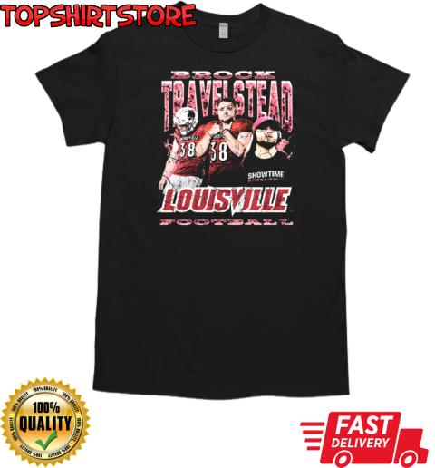 Brock Travelstead Louisville Cardinals Football 90s Graphic T-Shirt Classic Men's T-shirt