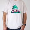 Cartoon Character Wearing Santa Claus Hat Pointing at Camera T-Shirt Classic Men's T-shirt