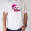 Cartoon Character with Santa Claus Hat and Colorful Balls T-Shirt Classic Men's T-shirt