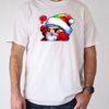 Cartoon Santa Claus Blowing Bubbles T-Shirt Classic Men's T-shirt