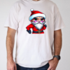 Cartoon Santa Claus Character with Angry Expression T-Shirt Classic Men's T-shirt