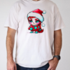 Cartoon girl dressed as Santa Claus T-Shirt Classic Men's T-shirt