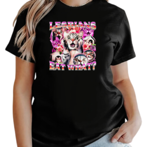 Cat Flowers lesbians eat what T-Shirt Classic Women's T-shirt