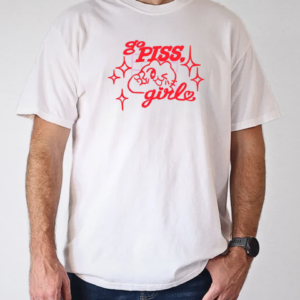 Cat go piss girl T-Shirt Classic Men's T-shirt