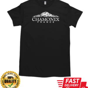 Chamonix Mont Blanc France T-Shirt Classic Men's T-shirt