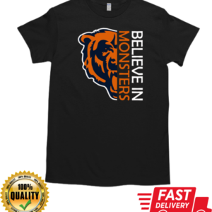 Chicago Bears Graphic Tee – Believe in Monsters T-Shirt Classic Men's T-shirt