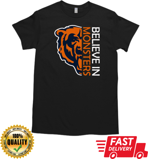 Chicago Bears Graphic Tee – Believe in Monsters T-Shirt Classic Men's T-shirt