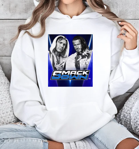 Chris Sabin and Alex Shelley MCMG WWE SmackDown Poster T-Shirt Unisex Hoodie