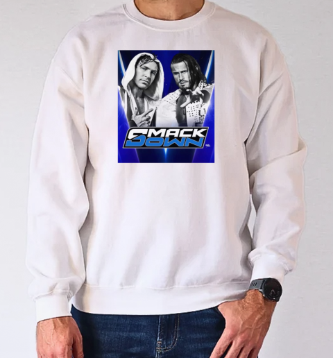 Chris Sabin and Alex Shelley MCMG WWE SmackDown Poster T-Shirt Unisex Sweatshirt