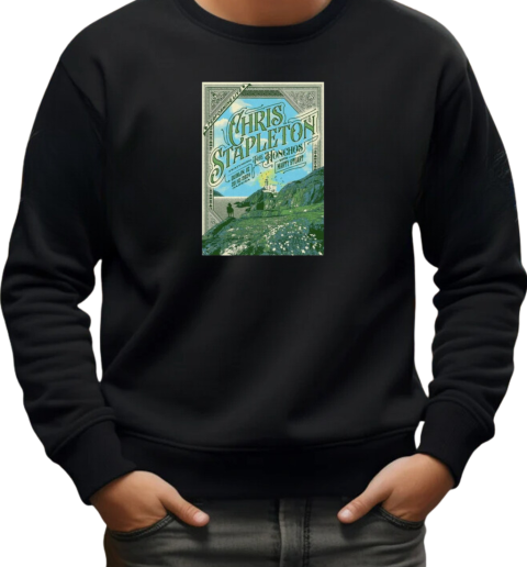 Chris Stapleton At 3Arena In Dublin, IE On Oct 20 2024 Tour T-Shirt Unisex Sweatshirt