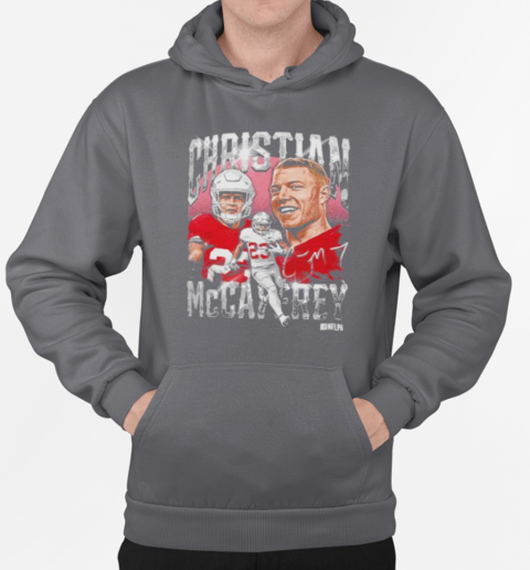 Christian McCaffrey San Francisco 49ers NFL Homage Signature 2024 T-Shirt Unisex Hoodie