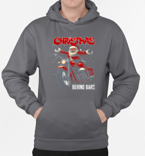 Christmas Behind Bars T-Shirt Unisex Hoodie