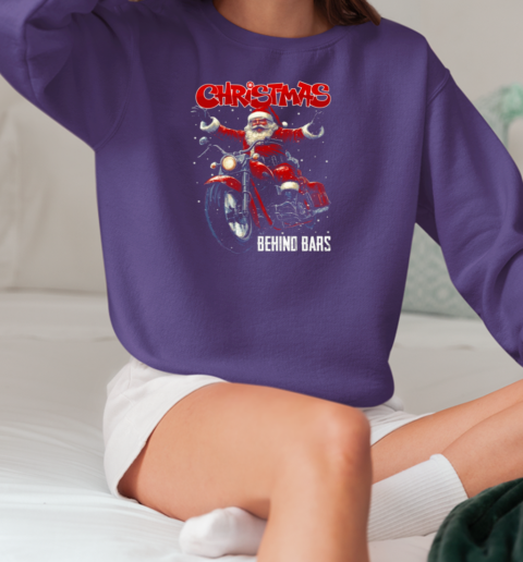 Christmas Behind Bars T-Shirt Unisex Sweatshirt