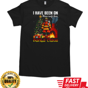 Christmas I Have Been On More Roofs Than Santa Claus T-Shirt Classic Men's T-shirt