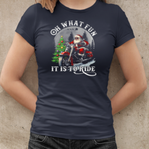 Christmas Oh What Fun ItIs To Ride T-Shirt Classic Women's T-shirt