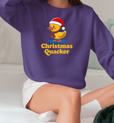 Christmas Quacker T-Shirt Unisex Sweatshirt