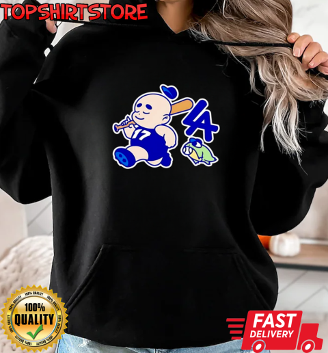 Chunky LA baseball baby 10oz fleece T-Shirt Unisex Hoodie