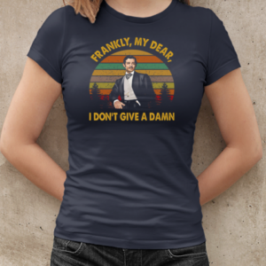 Clark Gable Frankly My Dear I Don't Give A Damn Retro Vintage T-Shirt Classic Women's T-shirt