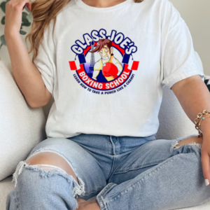 Class Joe's boxing school learn how to take a punch like a champ T-Shirt Classic Women's T-shirt