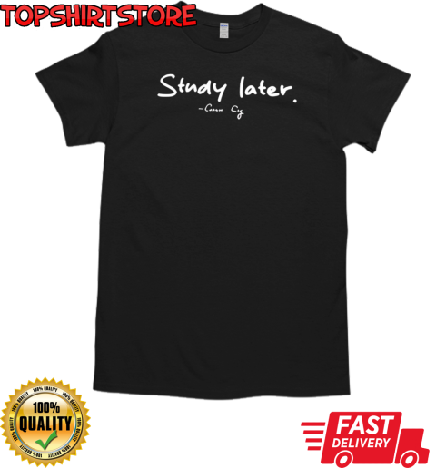 Coach Cig study later T-Shirt Classic Men's T-shirt