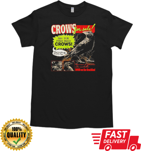 Crows for sale vintage graphic T-Shirt Classic Men's T-shirt