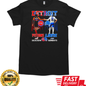 Cunningham goff Pistons all season Lions on sundays T-Shirt Classic Men's T-shirt